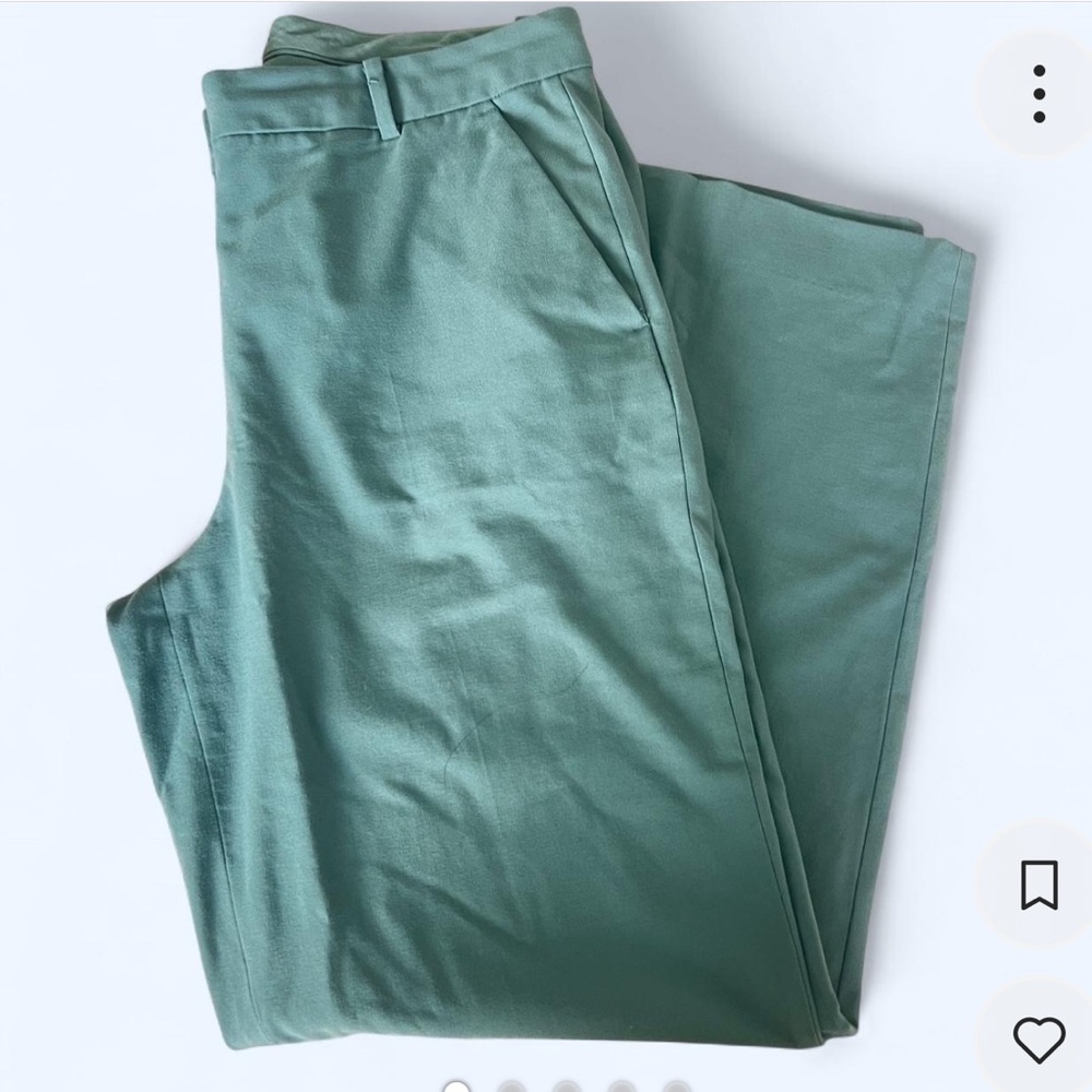 Calvin Klein Teal Classic Trousers